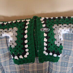 Child's Handmade Eagles Cardigan